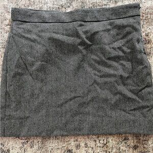 GAP Gray Pencil Mini Skirt Size 6